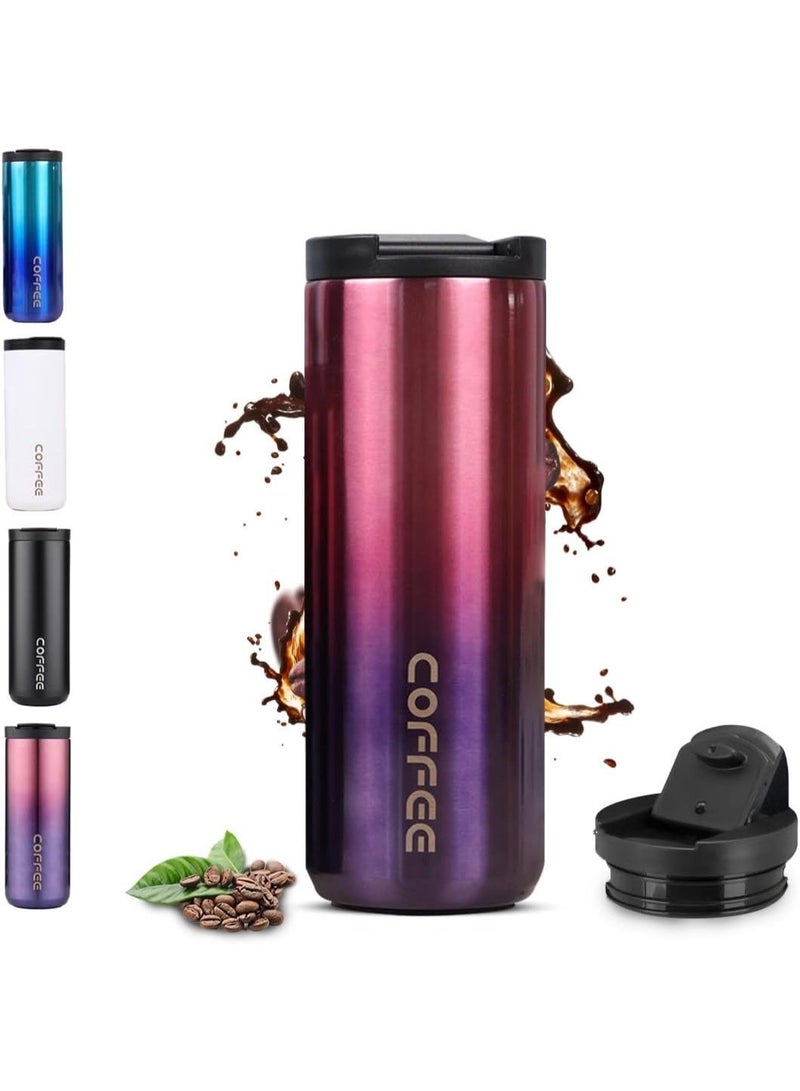 Stainless Steel Coffee Cup, Stainless Steel Thermos Cup Multicolor - Image 1
