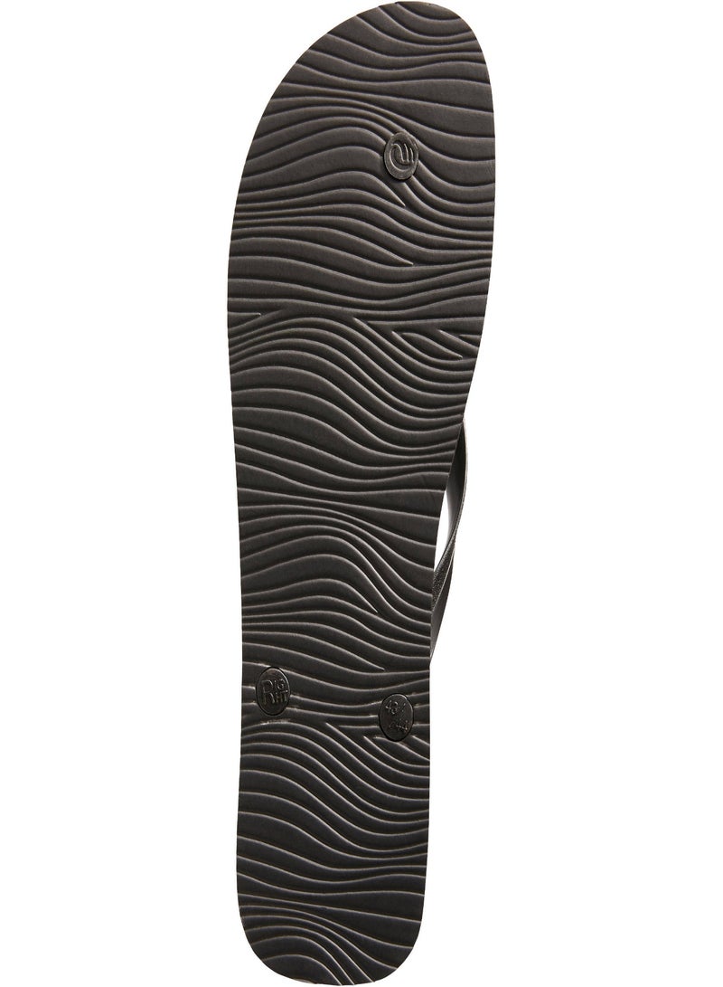 OLAIAN OLAIAN by DECATHLON, Men Slippers or Flip Flops 50 Black  - Image 2