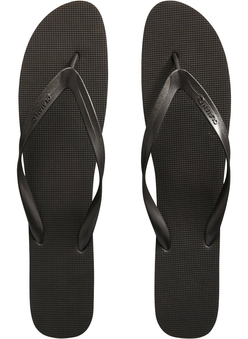 OLAIAN OLAIAN by DECATHLON, Men Slippers or Flip Flops 50 Black  - Image 1