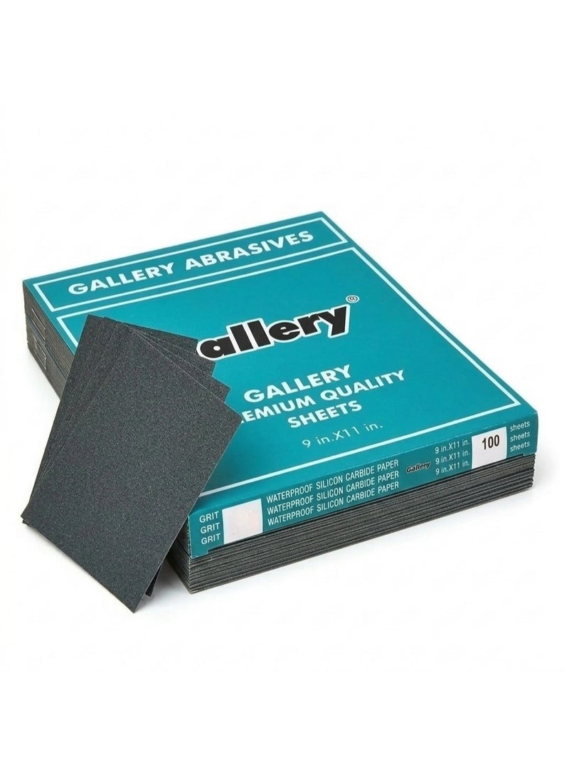 Sand Paper Abrasives Paper 60-Grit (100 Sheets)