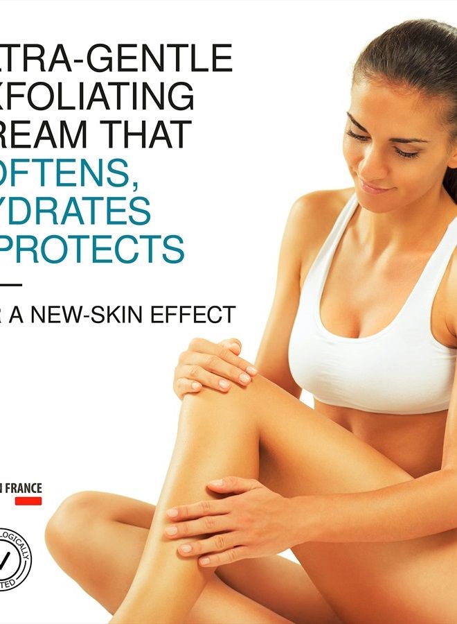 URIAGE Body Scrubbing Cream 6.8 fl.oz. | High-Tolerance Exfoliating Treatment that Effectively Eliminates Dead Skin while Softening and Hydrating | Scrub for All Skin Types, Sensitive Ones - Image 2