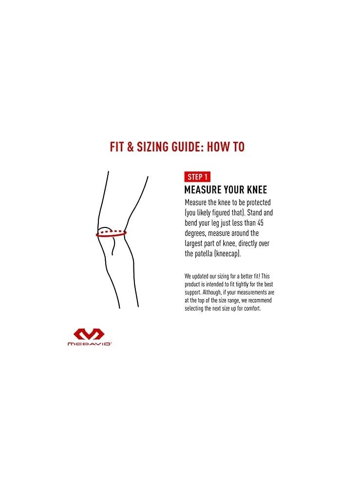 McDavid Hex Knee Pads Compression Sleeves - Image 5