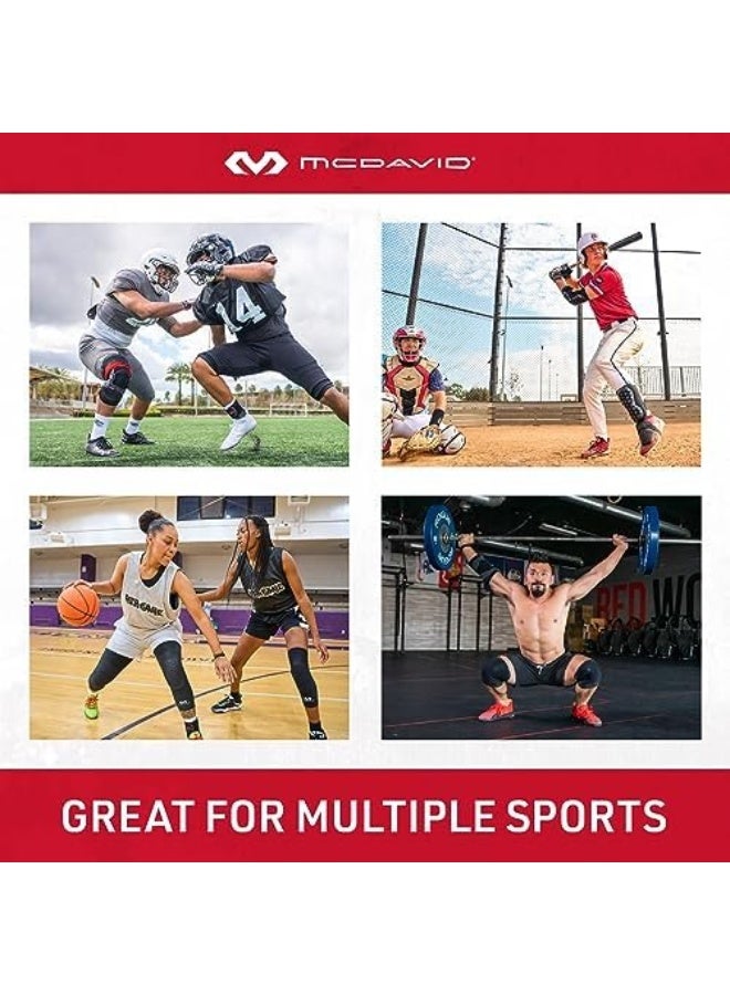 McDavid Hex Knee Pads Compression Sleeves - Image 4