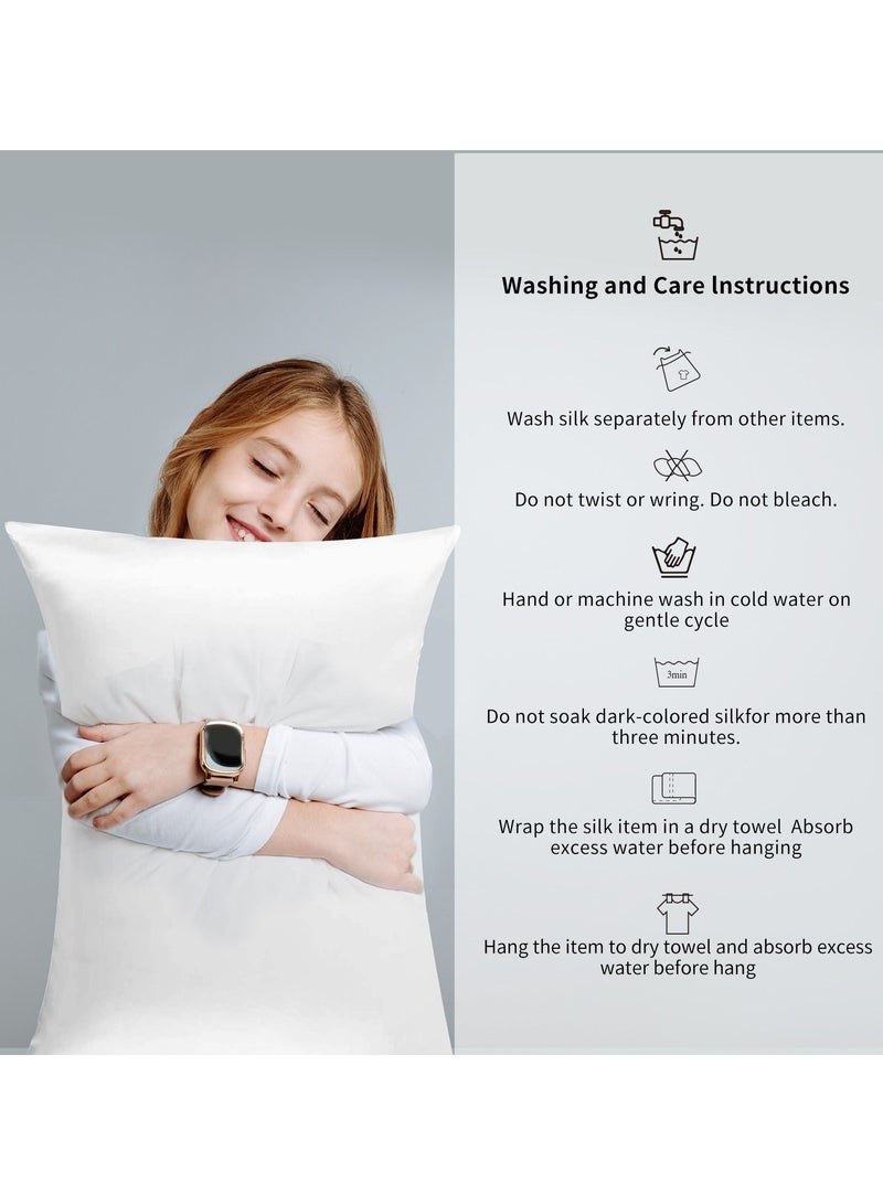 JZS طقم كيس وسادة من الساتان للشعر والبشرة بسحاب مخفي - Image 3