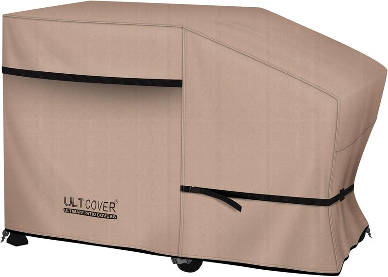 ULTCOVER 600D Outdoor Waterproof Griddle Cover for Blackstone Halo LoCo Cookers Nexgrill Weber 22 inch Single Side Shelf Flap Top Grill with Hood - Image 1