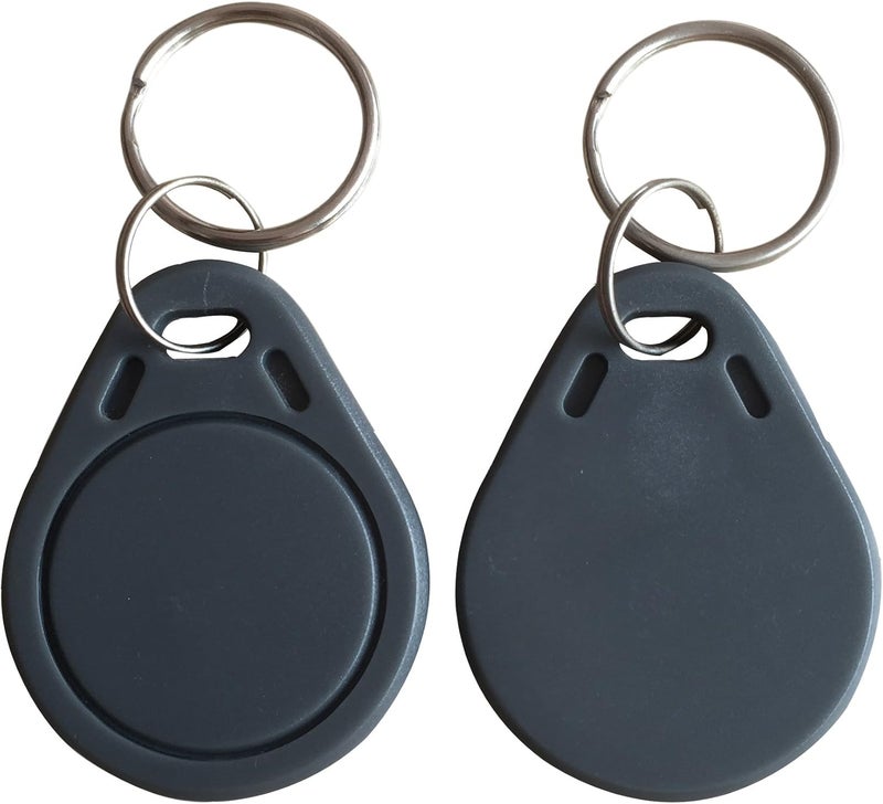 13.56MHZ 4K RFID Door Entry Access Keyfob Tag (Pack of 10) (Grey)