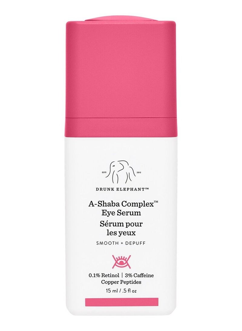 Drunk Elephant Drunk Elephant A-Shaba Complex Retinol Eye Serum with Caffeine & Copper Peptides - 15ml - Image 1