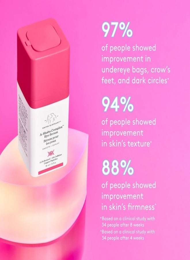 Drunk Elephant Drunk Elephant A-Shaba Complex Retinol Eye Serum with Caffeine & Copper Peptides - 15ml - Image 4
