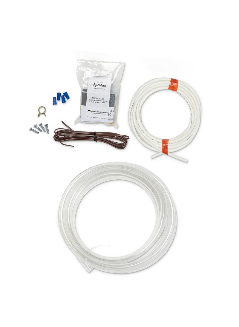 Aprilaire AprilAire 5845 Installation Kit for Whole Home Fan Powered Humidifier with Manual Control Compatible with AprilAire 700M Black  - Image 1