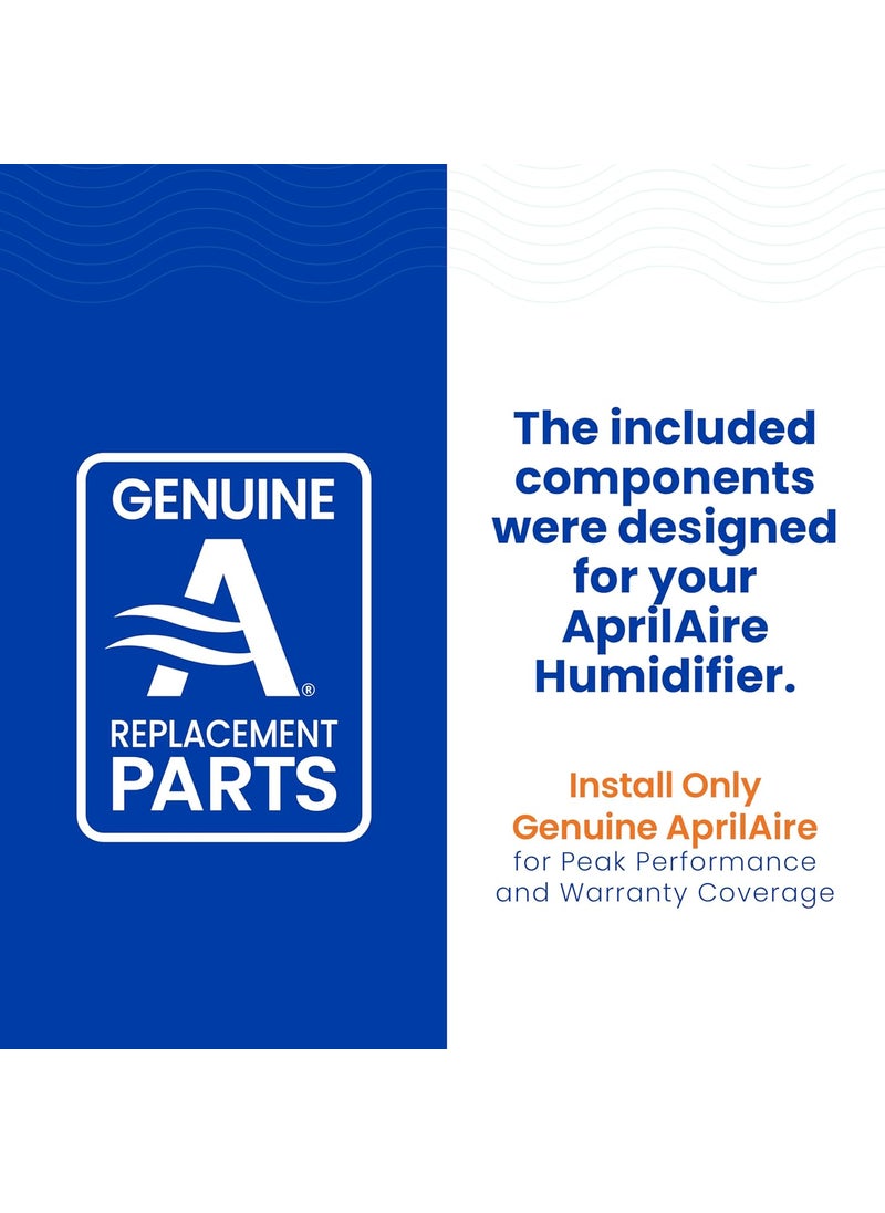 Aprilaire AprilAire 5845 Installation Kit for Whole Home Fan Powered Humidifier with Manual Control Compatible with AprilAire 700M Black  - Image 5