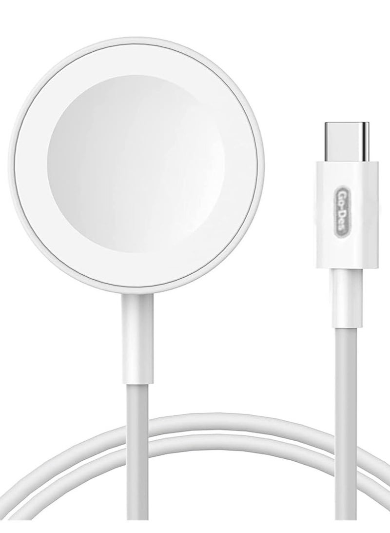 GO-DES Go Des GD-UC590 Apple Smart Watch Series Wireless Type-C Charging Cable  - Image 2