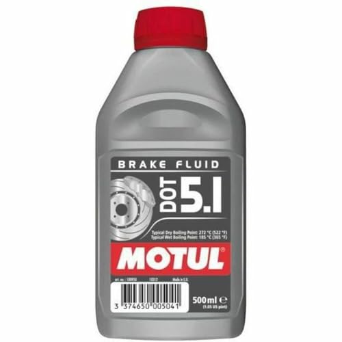 Motul 100951-12PK Brake Fluid - 0.5 Liter, (Pack of 12) - Image 1