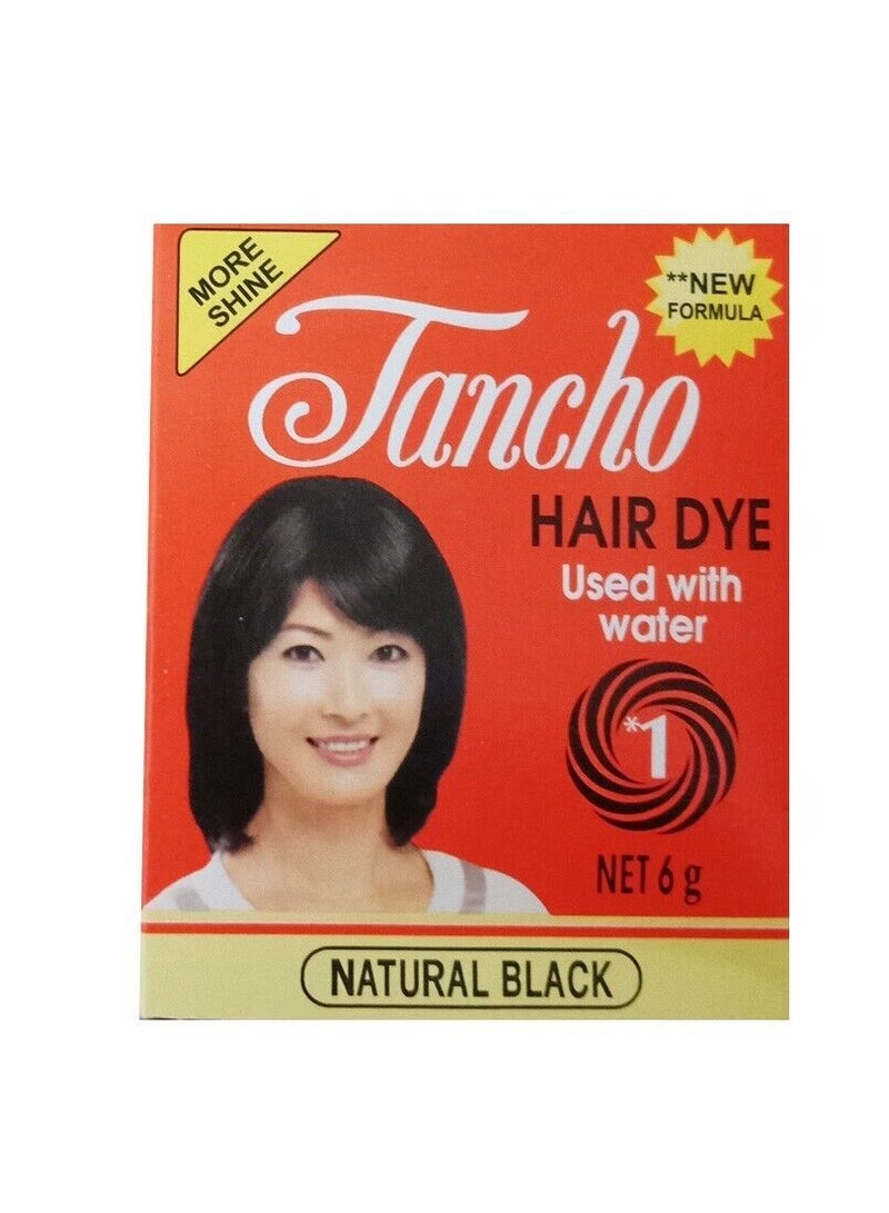 تانشو صبغة شعر حناء - اسود - Image 3