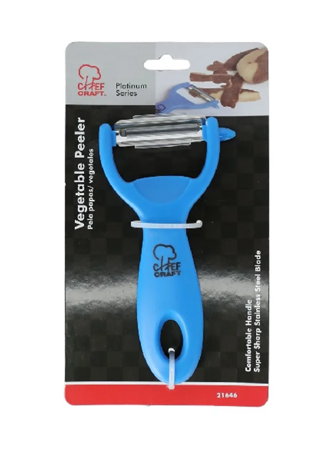 Chef Craft Vegetable Peeler Blue 20.574 x 3.556 x 11.938 cm 21646