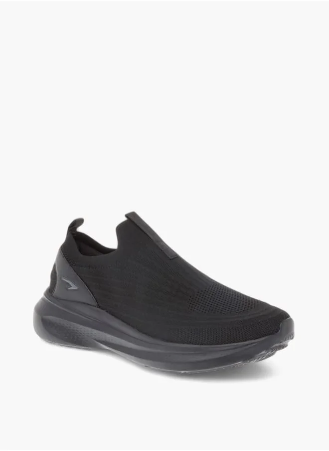 Dash Mens Textured Slip-On Sports Shoes