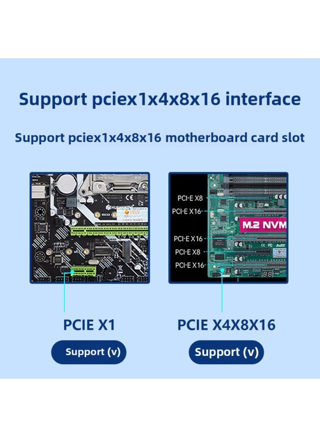 M.2 NVME SSD To PCI-E 3.0/4.0 X1/4/8/16 Adapter Card-Color:X16  - Image 3