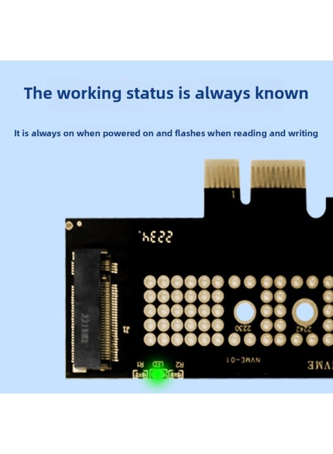 M.2 NVME SSD To PCI-E 3.0/4.0 X1/4/8/16 Adapter Card-Color:X16  - Image 4