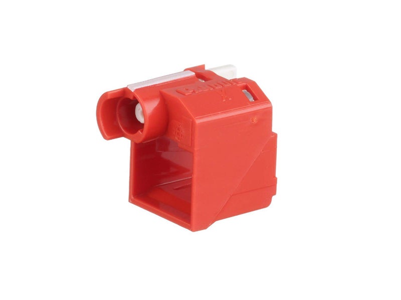 Panduit PSL-DCPLX Rj45 Plug Lock-in Device, 10 Devices (Red) and 1 Installation/Removal Tool (Black), Polycarbonate - Image 3