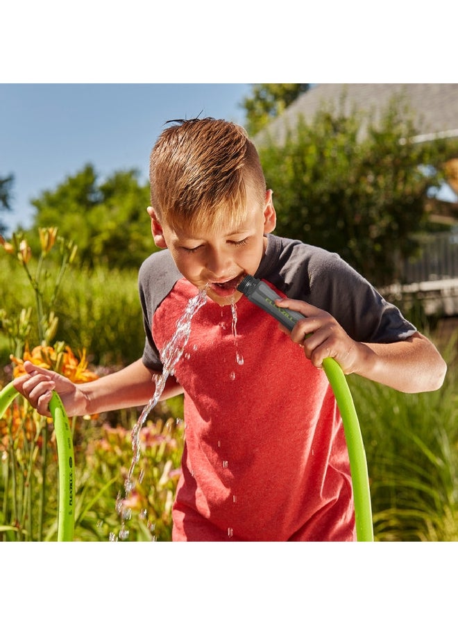 Flexzilla Flexible Premium Hybrid Polymer Leak Free Garden Hose Green and Grey 100 ft x 5/8 Inch HFZG5100YW - Image 5