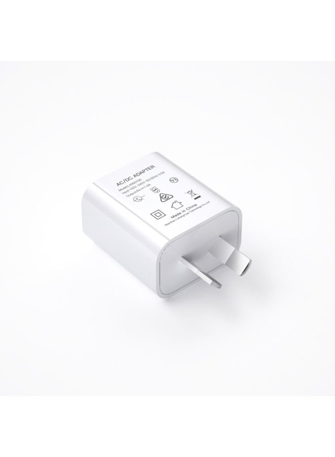 5V1A Charger SAA Certified Power Adapter 5v Lighting Special Power Supply 5V1000MA Charging Head-Color:Black  - Image 4