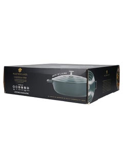 MasterClass Shallow Casserole Dish with Lid, Lightweight Cast Aluminium, Induction Hob and Oven Safe, Hunter Green, 4 Litre/28 cm - pzsku/ZA6D394701602910EF2FEZ/45/_/1696486233/0ae9af6c-163a-4fb3-9845-6df4ab888ff9