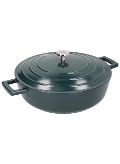 MasterClass Shallow Casserole Dish with Lid, Lightweight Cast Aluminium, Induction Hob and Oven Safe, Hunter Green, 4 Litre/28 cm - pzsku/ZA6D394701602910EF2FEZ/45/_/1739789118/2f957c6c-406c-4905-98e1-c65534c20310