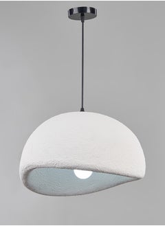 NAGAFA SHOP Luna Fiberglass white Chandelier G-H4-WH  - Image 1