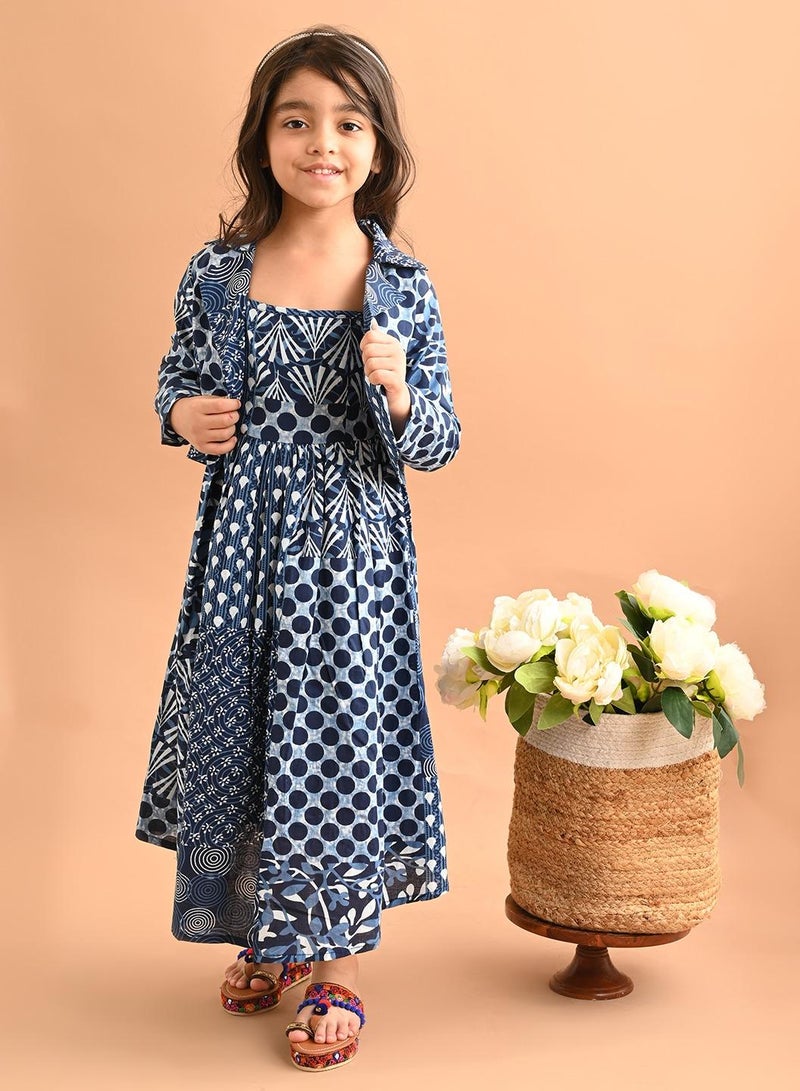 LILPICKS Printed Cotton Dress - Image 1