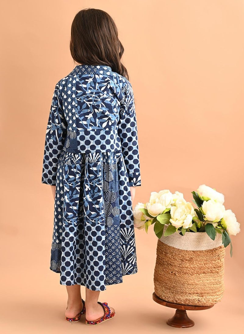 LILPICKS Printed Cotton Dress - Image 5