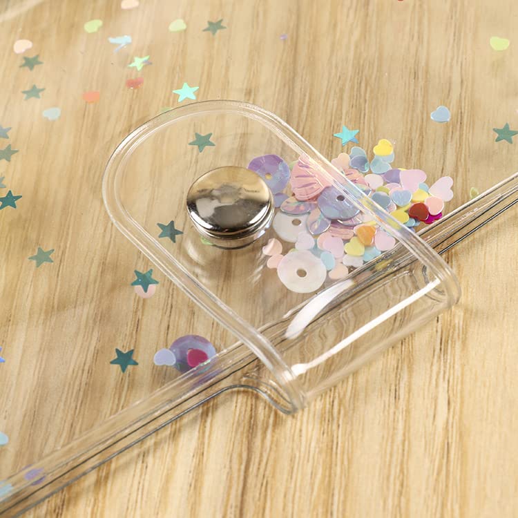 Weigav A6 Notebook Binder, Savings Binder, Money Saving Record Folder (Transparent) (Transparent WK) - Image 5