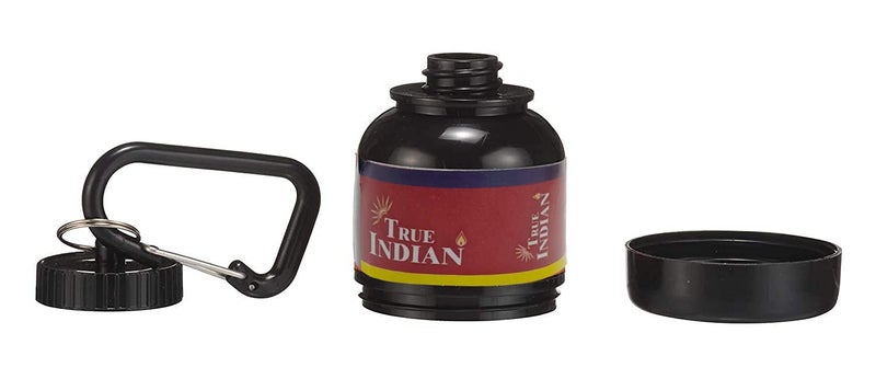 True Indian Amazing Whey loader Protein Carry Funnel Portable Protein Whey or Supplement Powder Combo Pack of 2 Carrying Whey Funnel and Container Box with Key-Chain (RED) - Image 3