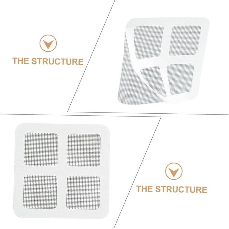 20 Pcs Fiberglass Screen Repair Kit Window Screen Replacement Mesh Net Tape - Image 5