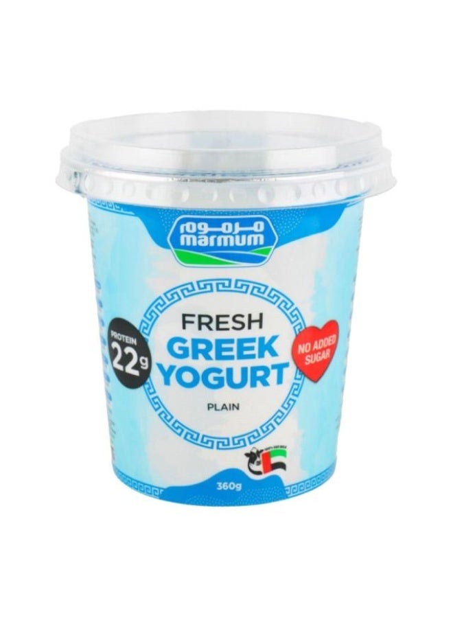 Greek Style Yoghurt, Plain - 360g, UAE