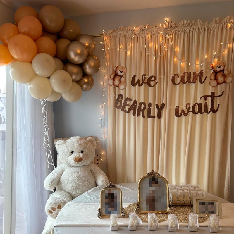 Togvu White Sand Balloons Set, 60 Packs 12 Inch Double Stuffed Beige Boho Balloons with Metallic Chrome Champagne Nude Neutral Cream Balloon for Bridal Shower Baby Shower Birthday Wedding Party Decoration - Image 5