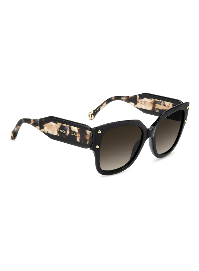 كارولينا هيريرا CAROLINA HERRERA HER 0366/S Sunglasses Black Square