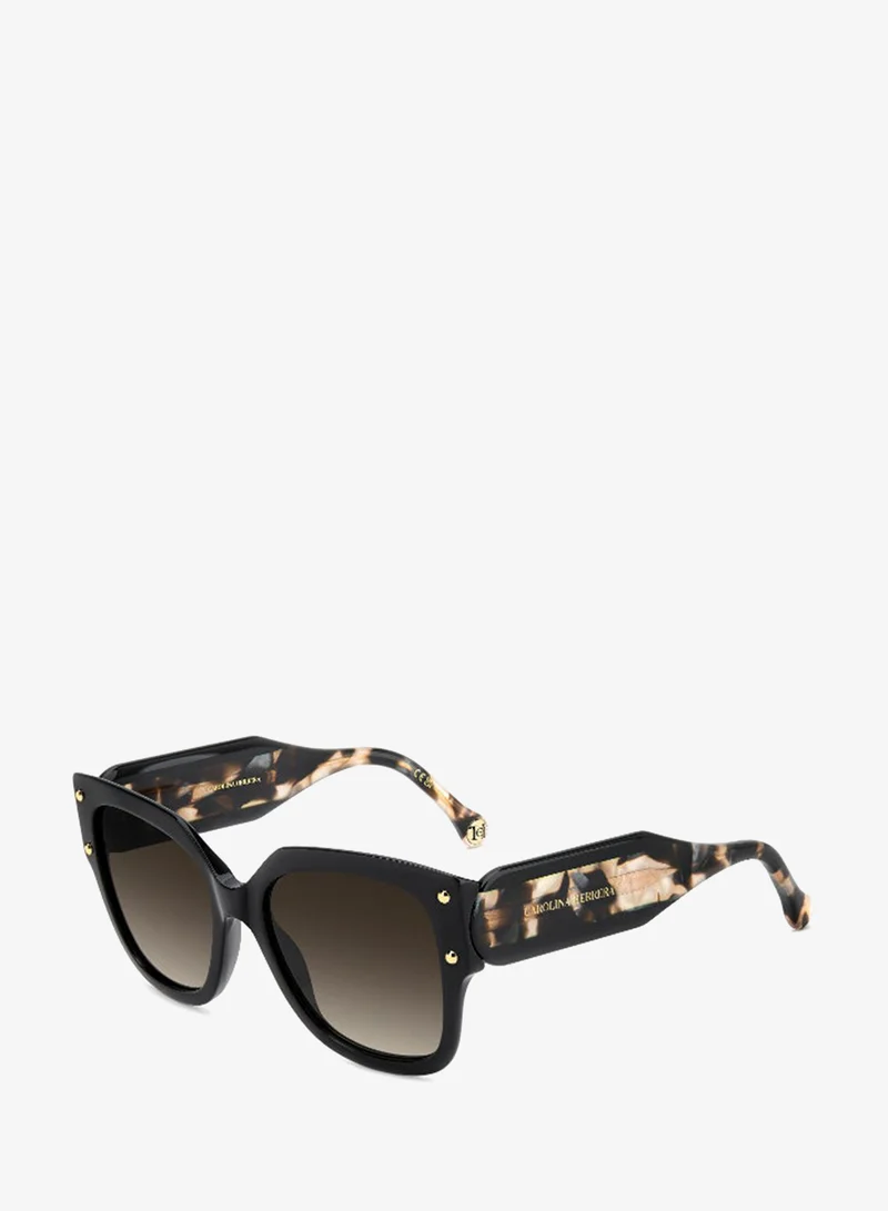 CAROLINA HERRERA HER 0366/S Sunglasses Black Square