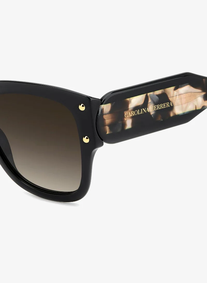 Carolina Herrera  CAROLINA HERRERA HER 0366/S Sunglasses Black Square  | Best Price UAE