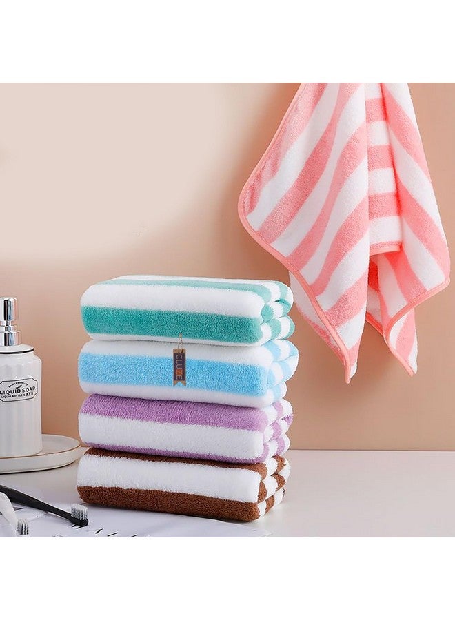 CLUZE Microfiber Face Towel Set, Super Soft Quick Drying Workout Sweat Towels, Hanging and Absorbent Hand Towel for Gym, Bathroom, Travel 35x75 cm (5) - Image 4