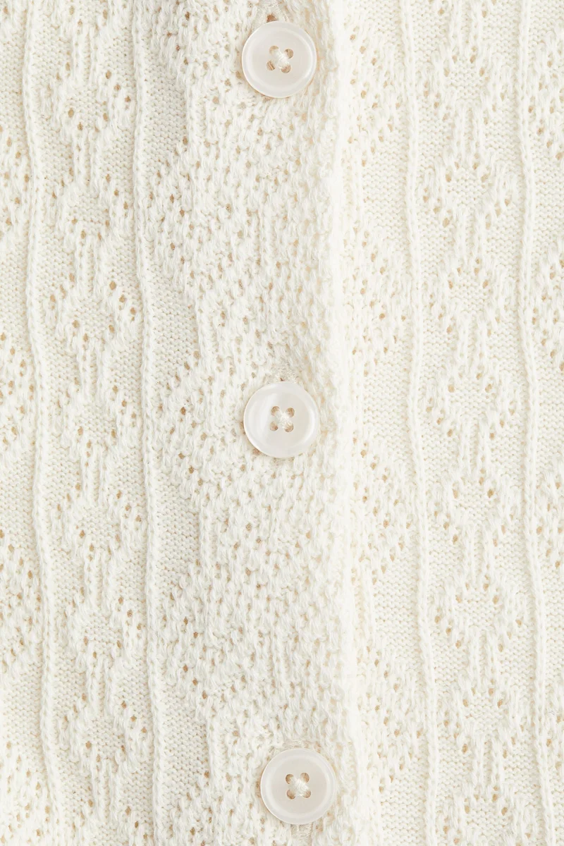 H&M Frill-trimmed cardigan