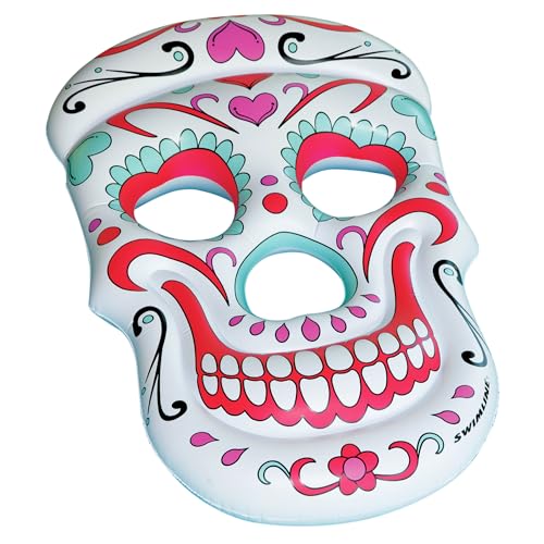 Swimline Sugar Skull Pool Float - Image 1
