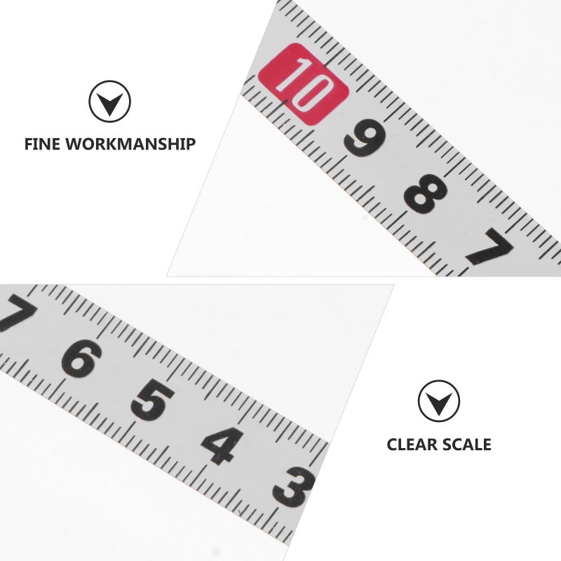 1m Steel Miter Track Tape Measure Self Adhesive Metric Scale Ruler Miter Scale Woodworking Ruler (Left to Right) - Image 5