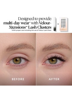 Velour Lashes Velour Xtensions Multiday Lash Bond Lash Clusters Lash Bond And Seal Multiday Eyelash Bond (No Sealant Needed) Dermatologist Testedvegan & Crueltyfree Dries Clear Latex Free  - Image 2