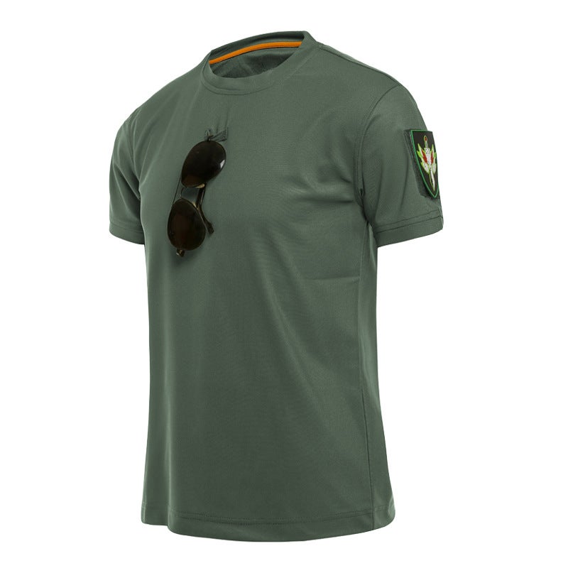 Tactical Quick-Dry T-Shirt Set Summer Men Grey  - Image 3