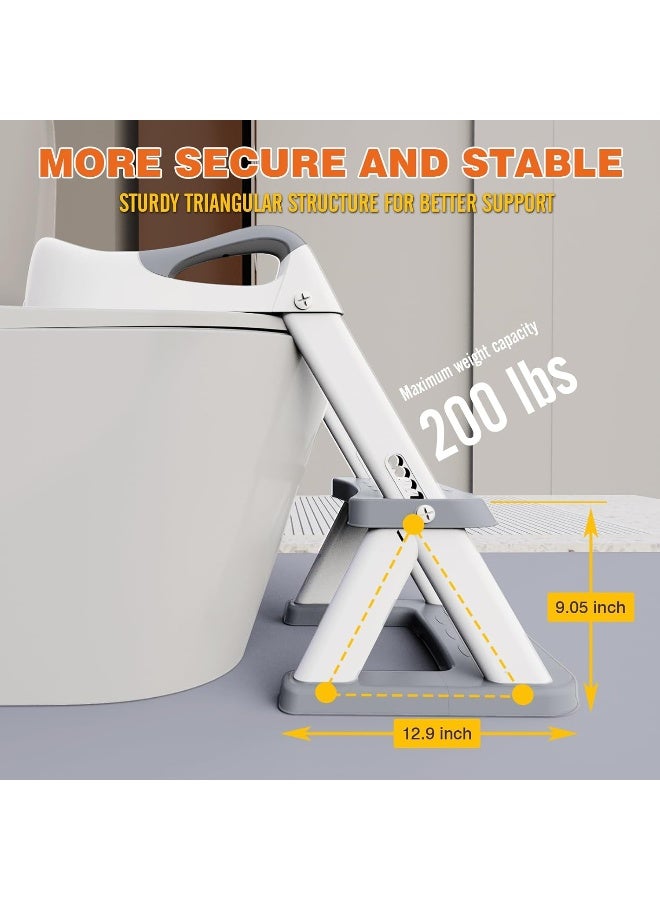 SKYROKU كرسي تدريب الأطفال على المرحاض مع سلم خطوة - Image 3