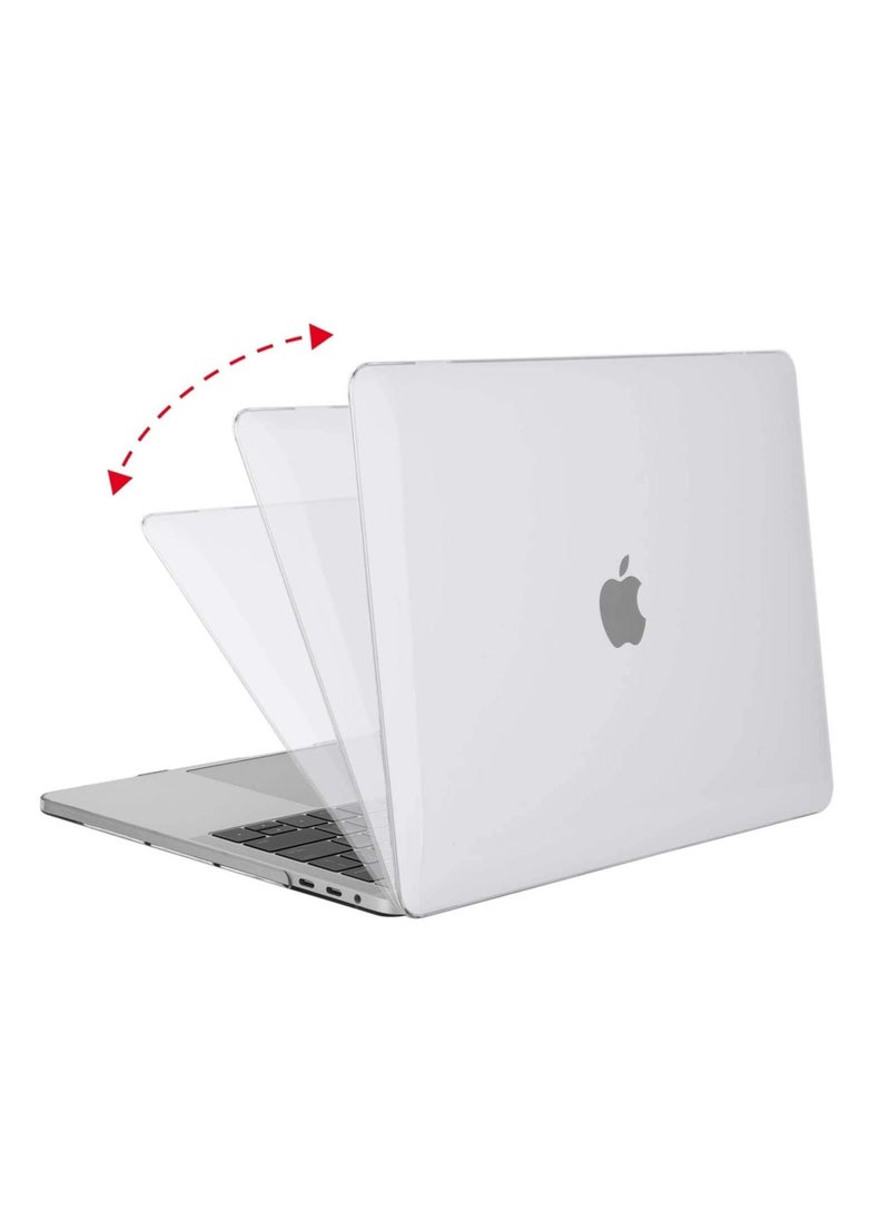 Generic - MacBook Air 13 Inch Hard Shell Case Cover for MacBook Air 2018 A1932 Cover for MacBook White - Image 1