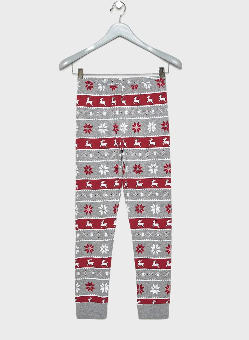 NAME IT Christmas Kids Printed Pyjama Set