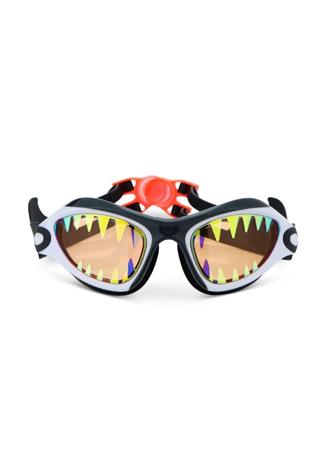 Bling2o Great Bite White Megamouth Kid's Swim Goggles - Image 3