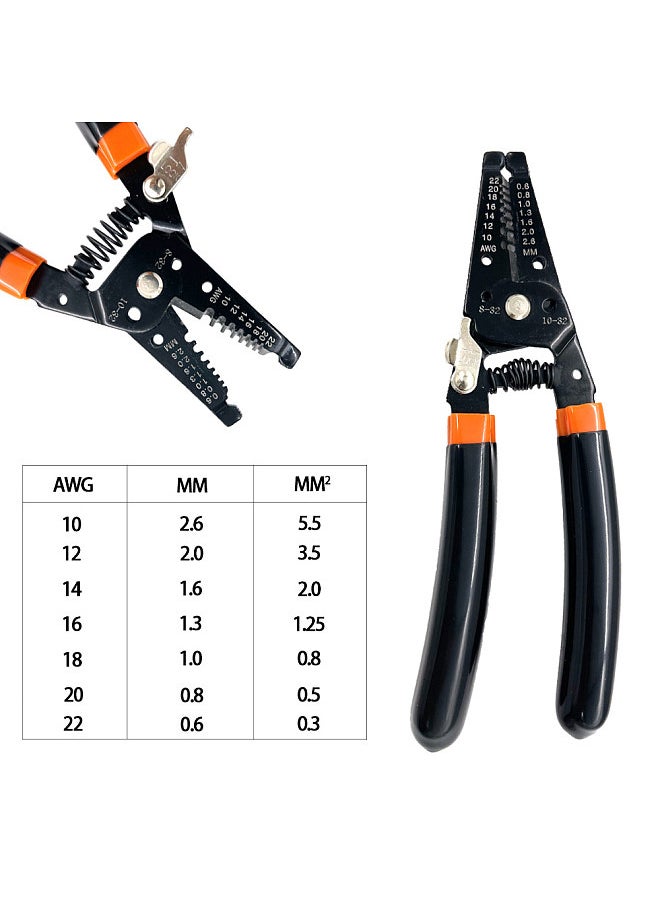 Generic - Quick Change Crimping Tool Kit with Box Multifunction Ratcheting Wire Stripper Cable Terminal Crimper Pliers - Image 1