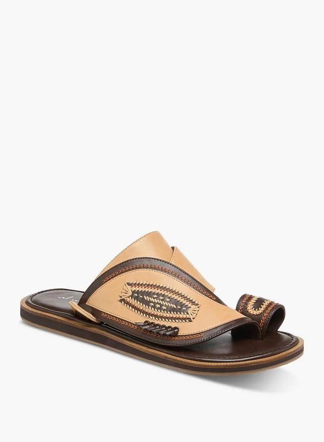 Al Waha Men Leather Arabic Sandals
