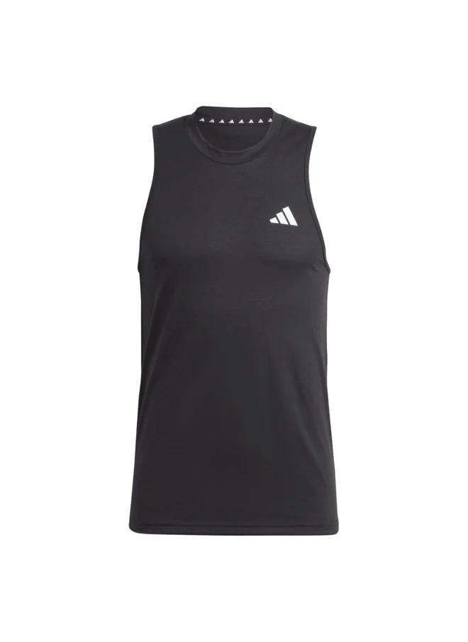 اديداس adidas TR-ES FR SL T Black Training T-SHIRTS for Men - XS